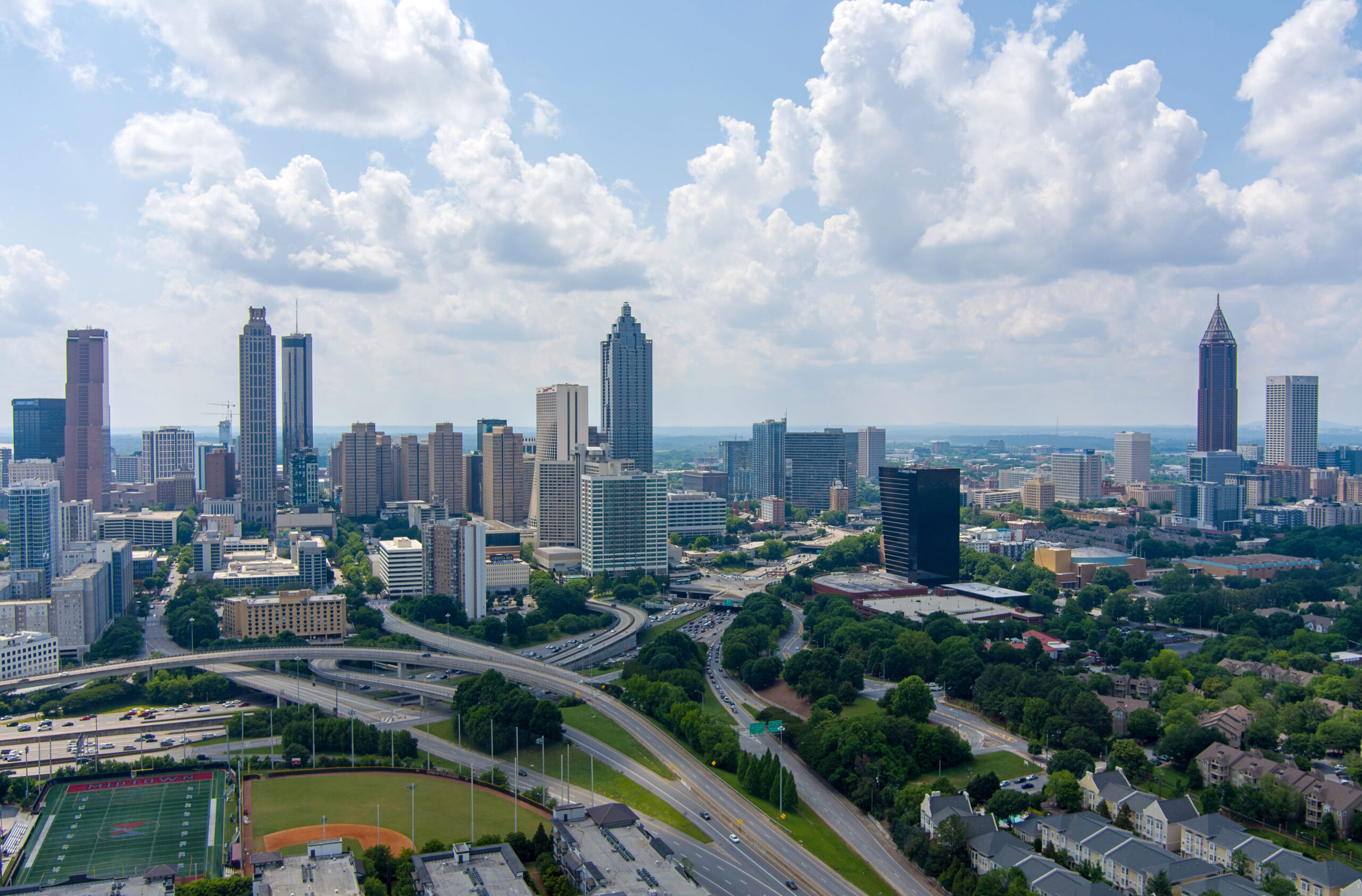 Downtown Atlanta skyline image – Accident Professionals serving the Atlanta, GA community.
